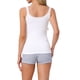 thumbnail image 3 of INSPIRAR CHIC Camiseta de encaje para mujeres, Día de la Madre, Top de pijama de algodón suave y cómodo, Camiseta interior L Blanca, 3 of 6