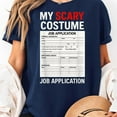 thumbnail image 3 of Job Application Funny Scary Halloween Costume Trick or Treat T-Shirt Unisex, Sizes S-5XL - Gategoo, 3 of 5
