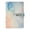 Pink blue smoky, variant on Leather Notebook Writing Journal with Combination Lock Password Planner Lockable Lined Diary with Pen Holder 5.7x8.5Inch