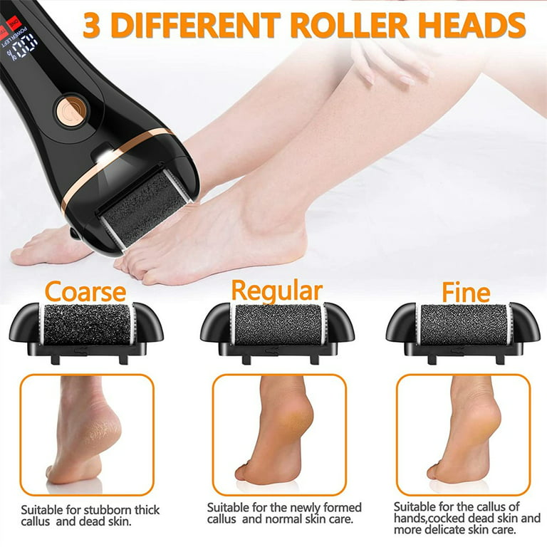 Electric Feet Callus Removers Rechargeable,Portable Electronic Foot File  Pedicure Tools, Electric Callus Remover Kit,Professional Pedi Feet Care
