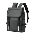 thumbnail image 2 of Mochila impermeable perfecl para computadora Senderismo Compras Portátil Camping gris, 2 of 8