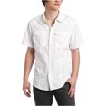thumbnail image 1 of Ecko Unltd. Camisa tejida con botones Don't Fret SS para hombre, blanca, mediana, 1 of 1