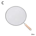thumbnail image 1 of Kitchen Stainless Steel Splatter Screen With Handle and Lids Anti-oil Splash, 1 of 1
