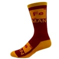 thumbnail image 2 of Men's Iron Science Socks Funny Comic Hero Movie Science Chemistry Graphic Novelty Footwear, 2 of 9