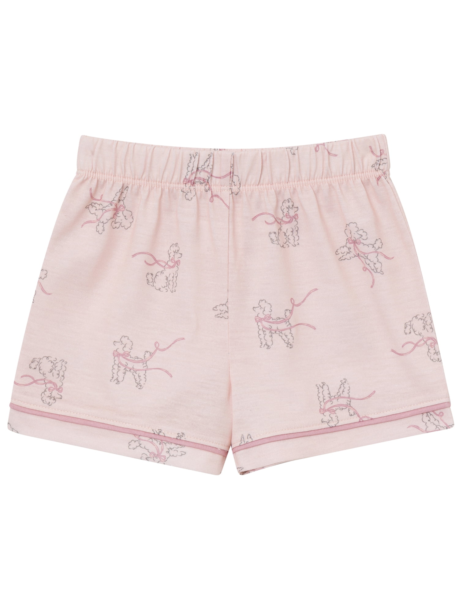 Modern Moments by Gerber Gender Neutral Coat Pajama Short Set, 2-Piece, Sizes 12 Months - 5T