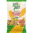 thumbnail image 2 of Late July Organic Sea Salt Dippers Tortilla Chips – 7.4 oz (4 Pack) – USDA Organic, Gluten-Free Snack Chips + Complimentary Candy Pack, 2 of 7