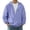 Purple, variant on Men's Sun Protection Windbreaker Lightweight Jacket Hooded Full Zip Athletic Shell for Hiking Travel with Chest Zip Pockets Activewear, Pink, M
