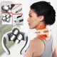 thumbnail image 1 of Masajeador de cuello calentado, masajeador eléctrico Plus para alivio del dolor de cuello y hombros, relajación muscular, vibrador flotante de 4 cabezales, calefacción Wmkox8yii hjk3562, 1 of 9