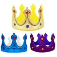 thumbnail image 5 of Capa navideña roja, azul y morada para fiesta entre padres e hijos del príncipe rey de Halloween, 5 of 5