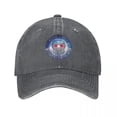 thumbnail image 2 of Disney Guardians Of The Galaxy gorra de béisbol desgastada vaquera lavada Outlaw Star-Lord insignia, gorra para el sol, gorras ajustables de Golf Fivean unisex, 2 of 2