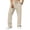Beige, variant on GSPCLAM Mens Casual Pants Plain Loose Drawstring Pants with Pockets Easy Care Lightweight Pants for Work Dark Blue XXL
