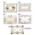 thumbnail image 4 of Decoration Table Runner Table Cloth Translucent Jacquard Home Decor Floral New, 4 of 8