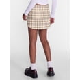 thumbnail image 3 of No Boundaries Woven Mini Pull-On Skirt, Women's Sizes XXS-XXL, 3 of 5