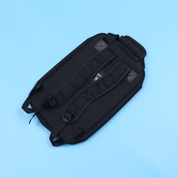 FOMIYES Maple Drumstick Case Black with Ergonomic Body Curve Design, and Comfortable Carry Bag for Drummers