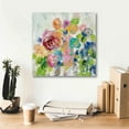 thumbnail image 6 of Epic Graffiti 'Hydrangea Bouquet II' by Silvia Vassileva, Canvas Wall Art, 18"x18", 6 of 8