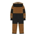 thumbnail image 5 of AJIWYH Snowsuit Toddler Boy,Snowsuit Children's Boys Ski Suit Thermal Ski Overall Winter Warm Snow Overall Windproof Winter Suit With Removable Hood Mud Suit Outdoor Softshell Suit Coffee,4-5 Years, 5 of 6