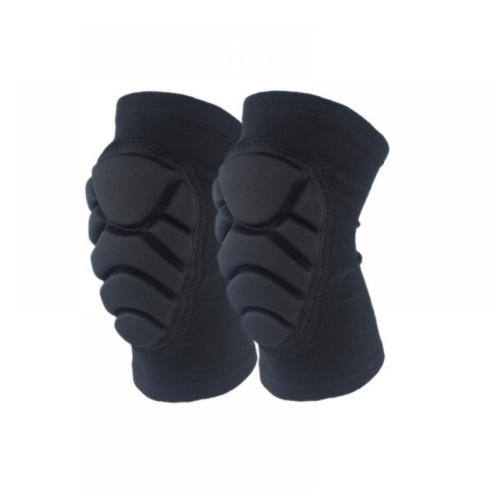 Protective Knee Pads Basketball Volleyball Football Crashproof Antislip (1Pair) for Kids Youth Adults