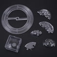 thumbnail image 3 of Translucent Crystal Blocks, Plastic DIY Puzzle Blocks DIY Puzzle Blocks,  Shape 40Pcs 3D for -Shaped Toy Display Rack Table, 3 of 7