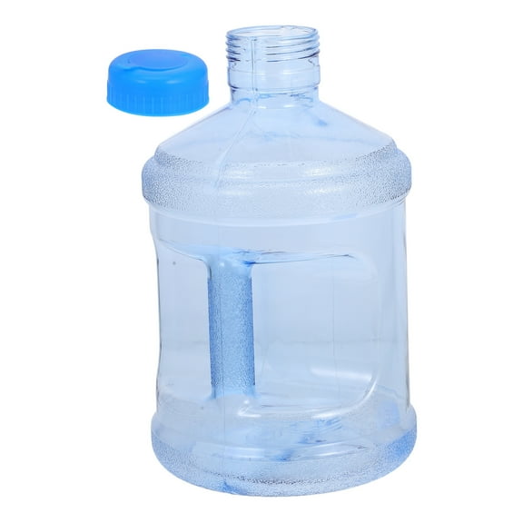 Blue PC Material Water Jug with Strong Handle and Large Mouth for Easy Storage Use 1 Gallon