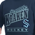 thumbnail image 5 of Men's G-III Sports by Carl Banks  Deep Sea Blue Seattle Kraken Adaptive Headliner Fleece Sweatshirt, 5 of 6