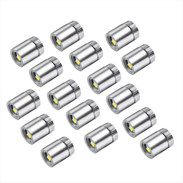 42 Luces en Miniatura para Casa de Muñecas, Mini Focos de 7 Colores con Pilas, Pequeña Luz LED para Manualidades (Colorida)