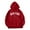 Red, variant on Hoodies For Men Casual Shirts Solid Color Print Long Sleeve Cotton Hooded Collar Drawstring Hoodies Pullover Sweatshirts Orkout, Walking, Gym Fitness Sweatshirts for Men