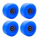 thumbnail image 1 of Rueda de patines de ruedas de doble hilera de 4 piezas Ruedas de repuesto de PU Azul Sunnimix Rueda de patines, 1 of 8