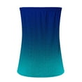 thumbnail image 4 of ZQGJB Womens Ombre Tube Tops Casual Summer Tie Dye Gradient Color Print Lace Crochet Eyelet Tanks Backless Dressy Bandeau Sleeveless Shirts Navy#01 M, 4 of 5