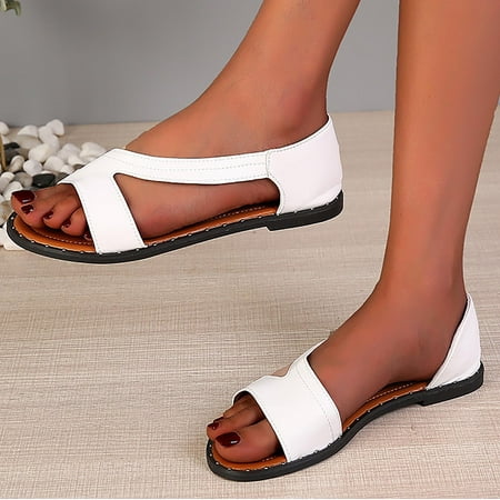 

Womens Sandals Flat Slipper Dressy Summer Open Toe Sandals Fashion Sandal