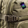 thumbnail image 6 of Neon Turtle Metal Rectangle Keychain, 6 of 7