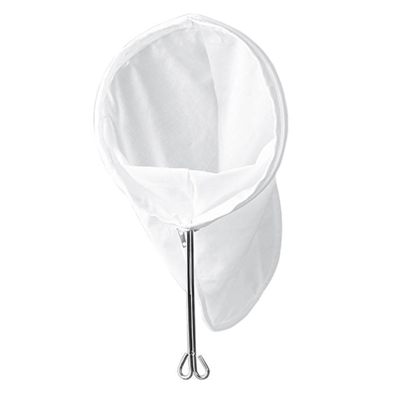 Bolsa de colador de malla fina, colador de tela para leche, multifuncional, para té tradicional tailandés. Grande