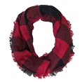 thumbnail image 4 of StylesiLove Plaid Lovers Collection Womens Infinity Scarf Regular Scarf, 4 of 13