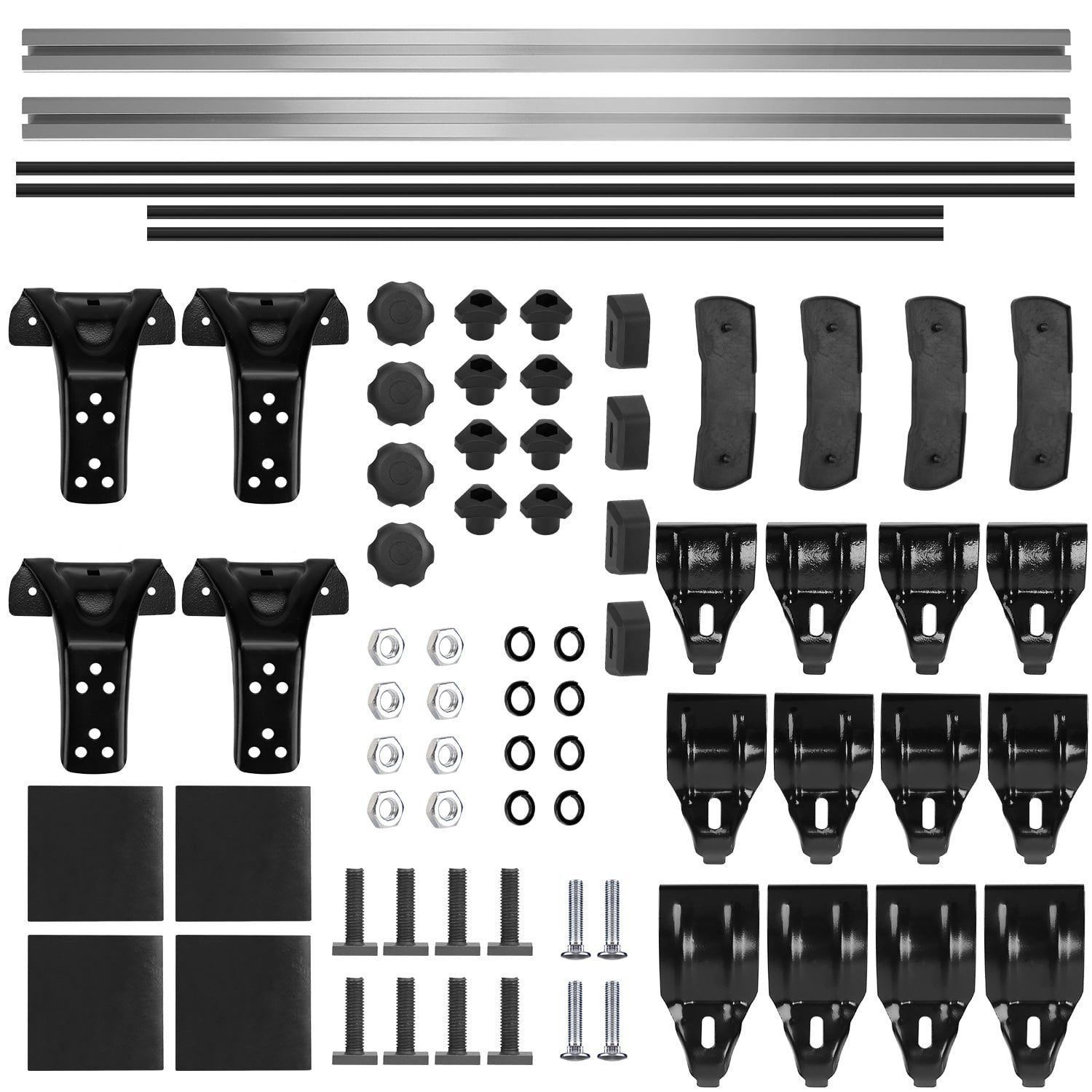 Universal Roof Rack, Imountek Car Crossbars Aluminum Cargo Carrier Rooftop Cross Bars, 47.24in