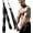 Black, variant on ANUEKLEAR 3 Grip Lengths in 1 Tricep Rope Attachent with Ergonoic Handles, Greater RO for Tricep Push Down Attachent Professional Gy Rope for Overhead Extension