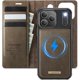 thumbnail image 1 of Funda Kowauri para iPhone 17 Pro, Funda Abatible tipo Billetera de Cuero PU con Tarjetero Bloqueo RFID, Funda Magnética Desmontable a Prueba de Golpes para Teléfono Carga Inalámbrica Compatible, 1 of 8