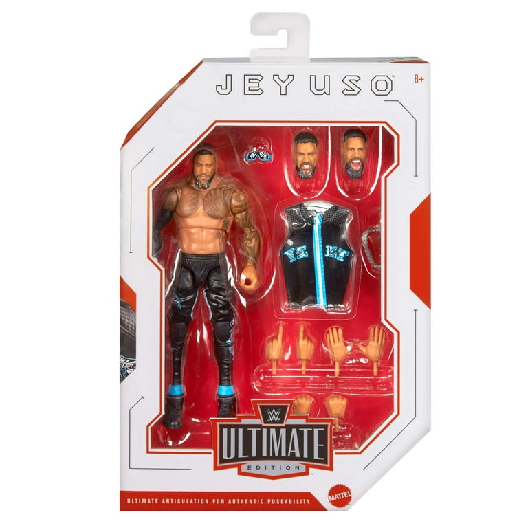 WWE Mattel Elite Ultimate Jey Uso ジェイウソー Amazon.com: Mattel WWE Ultimate Edition Jey USO Action