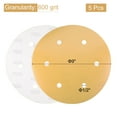 thumbnail image 2 of 9-Inch Sanding Discs 600 Grits 6-Hole Aluminum Oxide Abrasive Hook and Loop Backed Large Size Sandpapers 5 Pack, 2 of 5