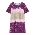 thumbnail image 5 of Drses Plus Size Nightgowns Women Cute Printed Sleepwear Night Gown Dresses Sleep Printed Dress, 5 of 6