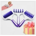 thumbnail image 3 of AUDeals Fondant Cake Tool Roller Cake Fondant Strip Ribbon Cutter Embosser Roller Cake Pattern Decorating Tool Embosser DIY Dough Cutting Tools Kitchen Baking Tool, 3 of 7