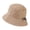 Khaki, variant on Breathable Mesh Sun Bucket Hat for Men Women Summer Outdoor Casual Lightweight Unisex Fisherman Headwear Khaki M