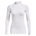 thumbnail image 2 of Remera Under Armour Authentics Cuello Simulado para Mujer - Blanco/Negro, 2 of 5