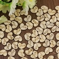 thumbnail image 2 of Yesbay 100x Love Heart No Hole Wood Buttons Sewing Craft Clothes Decor DIY Scrapbooking,Button, 2 of 7