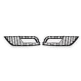 thumbnail image 5 of NS Front Fog Light Honeycomb Hex Mesh Grill Cover for Audi A4 B8.5 13-16,Chrome, 5 of 10