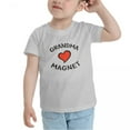 thumbnail image 3 of Grandma Magnet Funny Toddler T Shirts for Boys Girls (Gray, Youth L), 3 of 5
