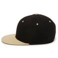 thumbnail image 5 of OC Sports CAGE25 Flexible Fitting Cap - Black Vegas Gold, 5 of 8