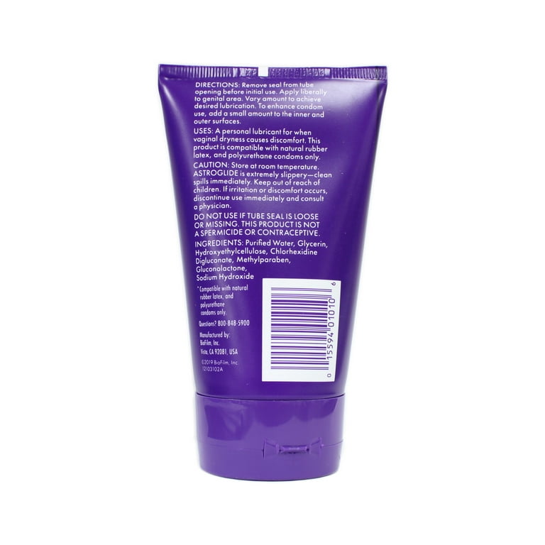 Astroglide 4 Pack - Water-Based Personal Lubricant Gel, 4oz Each -  Walmart.com