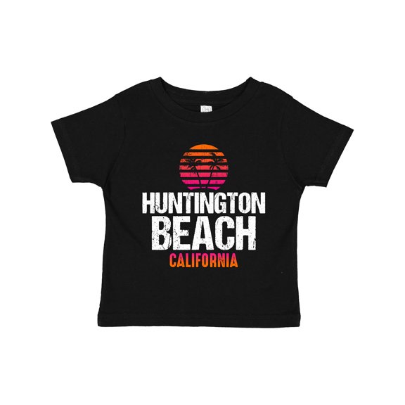 Inktastic Sunset Huntington Beach Girls Toddler T-Shirt