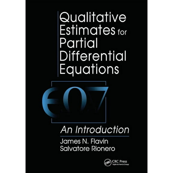 Engineering Mathematics Qualitative Estimates For Partial Differential Equations: An Introduction, (Paperback)