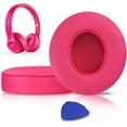thumbnail image 1 of Almohadillas de repuesto para Beats Solo 2 y Solo 3, color rosa, 1 of 6