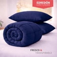 thumbnail image 2 of ALVANA Set de Edredón 2 Piezas Acolchado Extra Grande Hipoalergénico Relleno Suave de Microfibra Down Alternative Ideal para Todo el Año Uso como Edredón o para Funda Duvet, 2 of 6